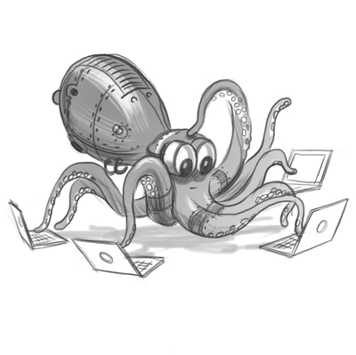 Roboctopus Drawing